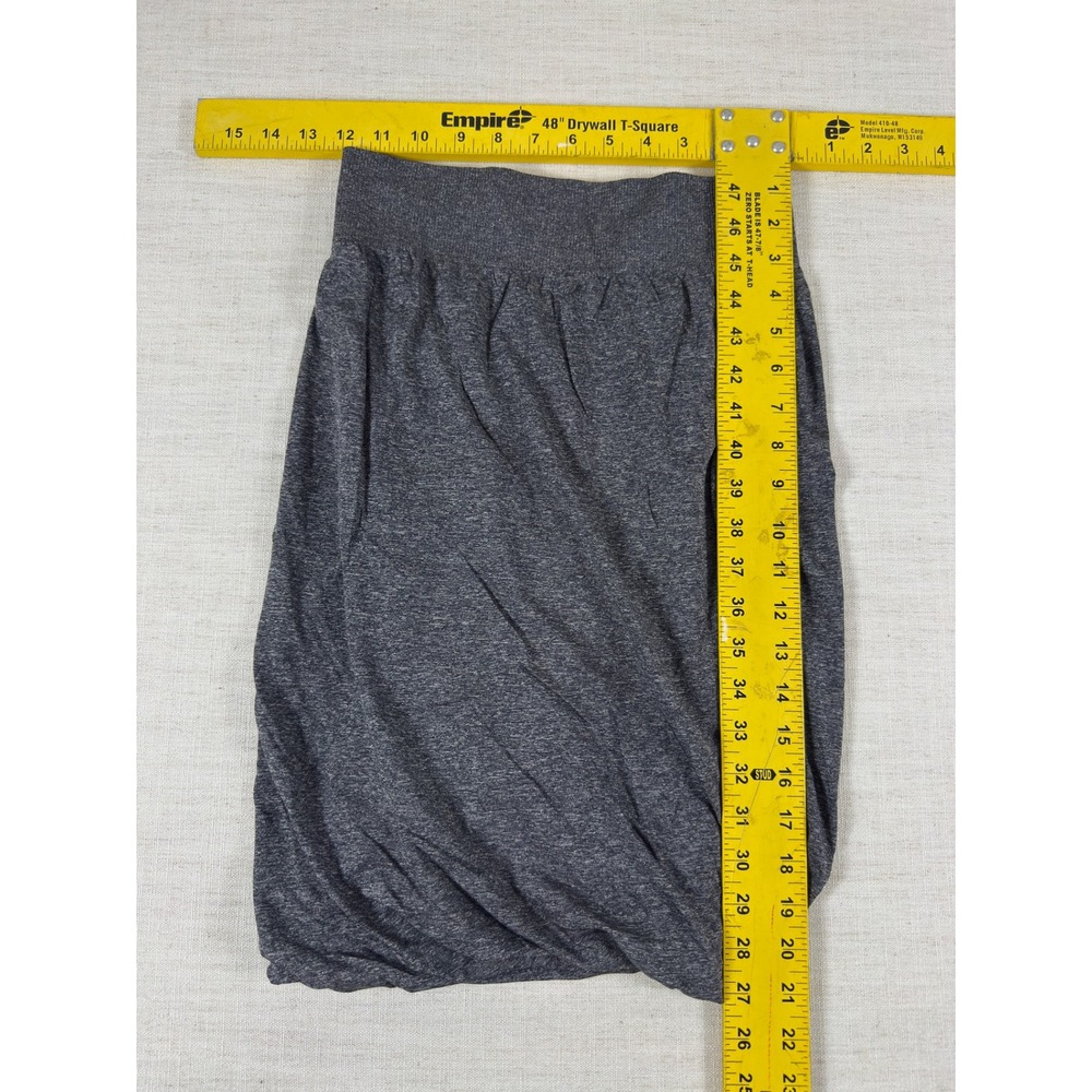 Lululemon Live Love and Let Go Bubble Hem Skirt Charcoal Gray Size 8
